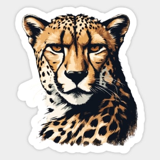 Cheetah Sticker